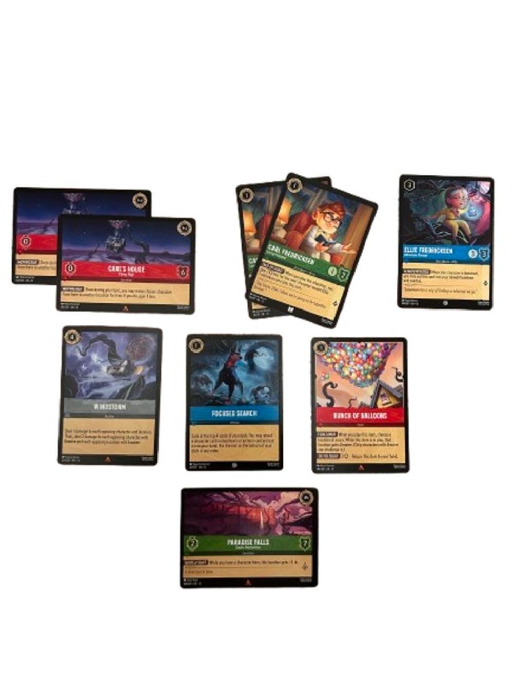 DISNEY LORCANA Attack of the Vine Card Lot Up Carl Ellie